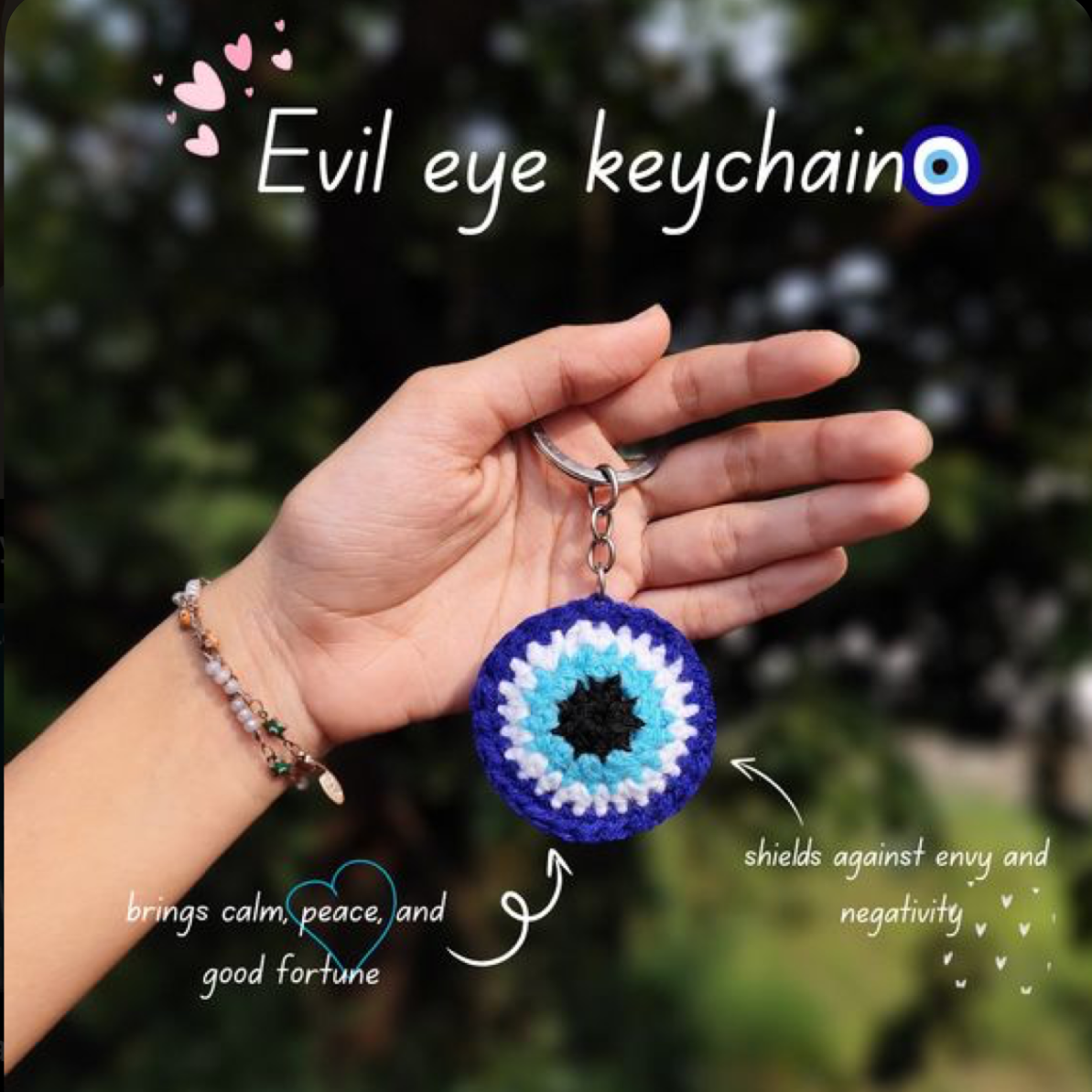 Evil Eye Keychain