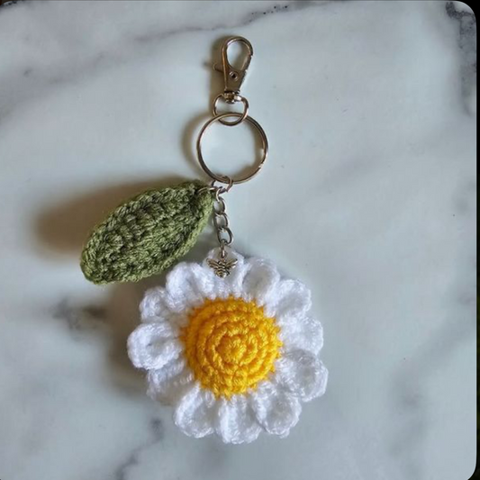 Daisy Keychain
