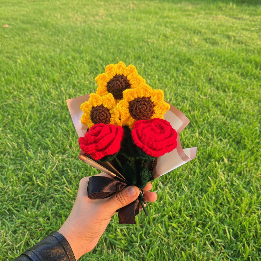 Sun & Scarlet Bouquet