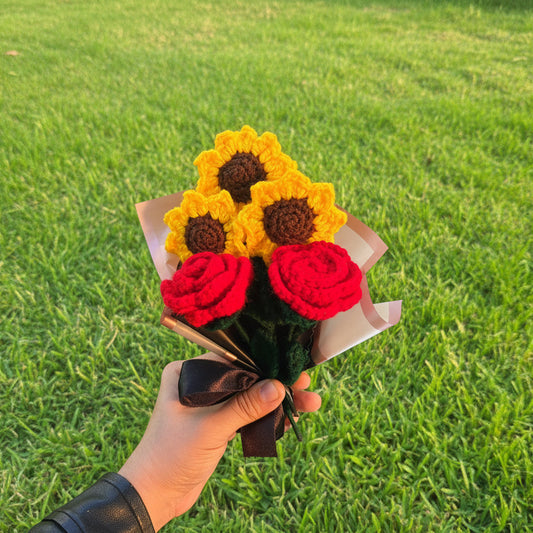 Sun & Scarlet Bouquet