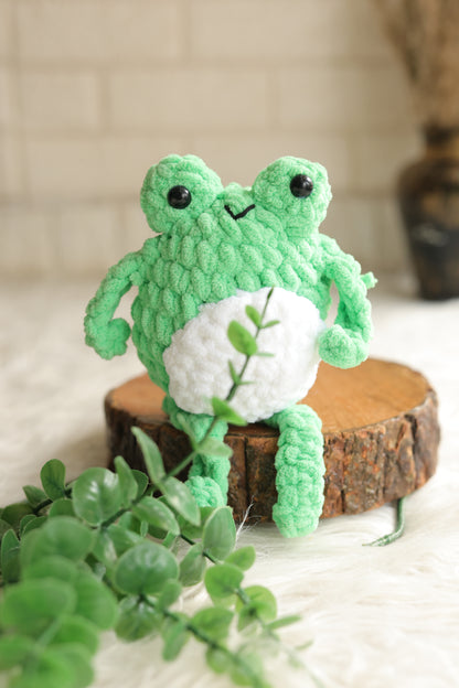 Handmade Frog Green