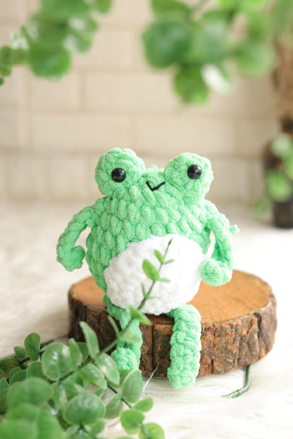 Handmade Frog Green