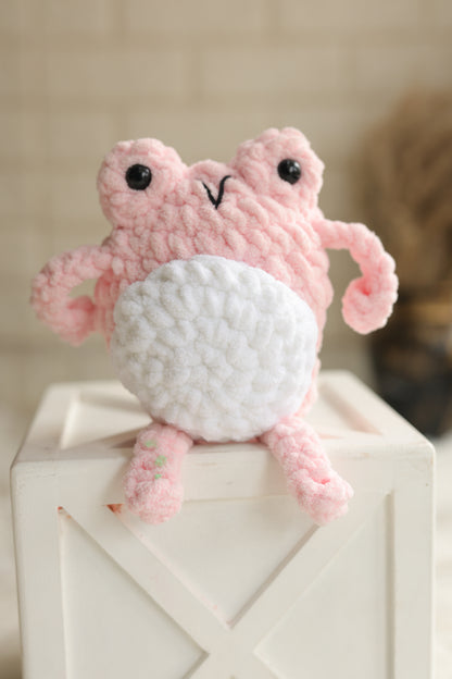 Handmade Frog Pink