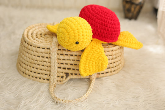 The adorable crochet turtle