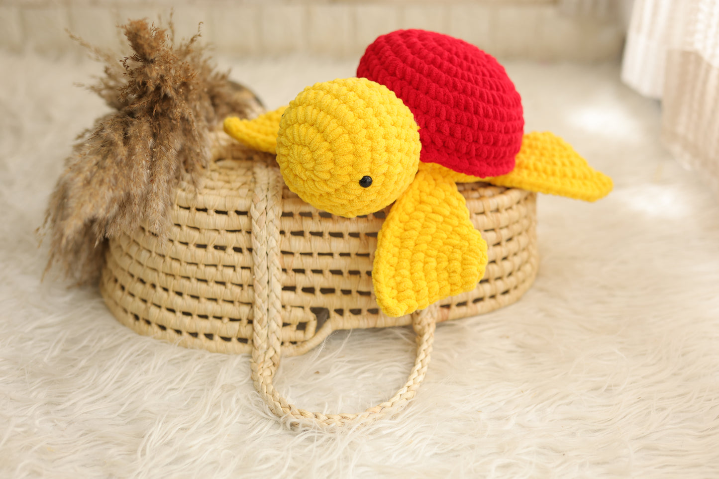 The adorable crochet turtle