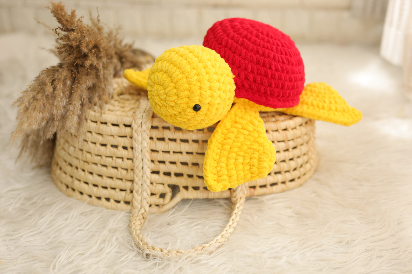 The adorable crochet turtle