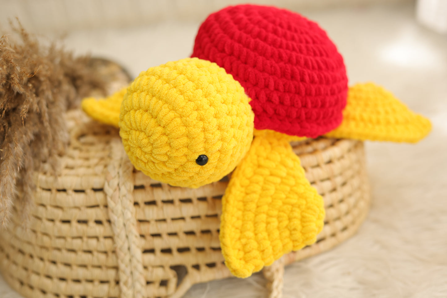 The adorable crochet turtle
