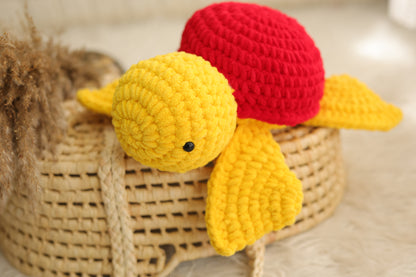 The adorable crochet turtle