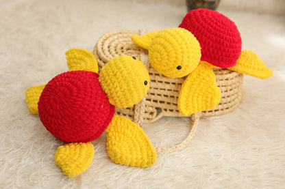 The adorable crochet turtle