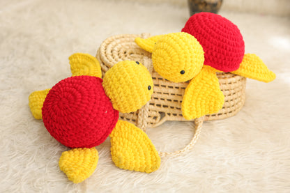 The adorable crochet turtle